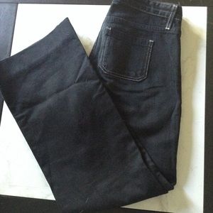 Dark denim jeans